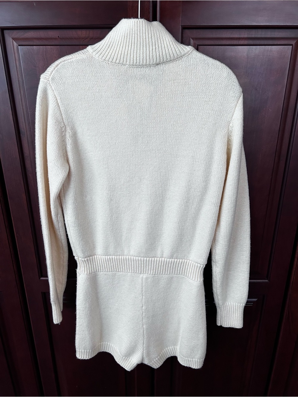 Zara Cream Knit Romper - Picture 5 of 8